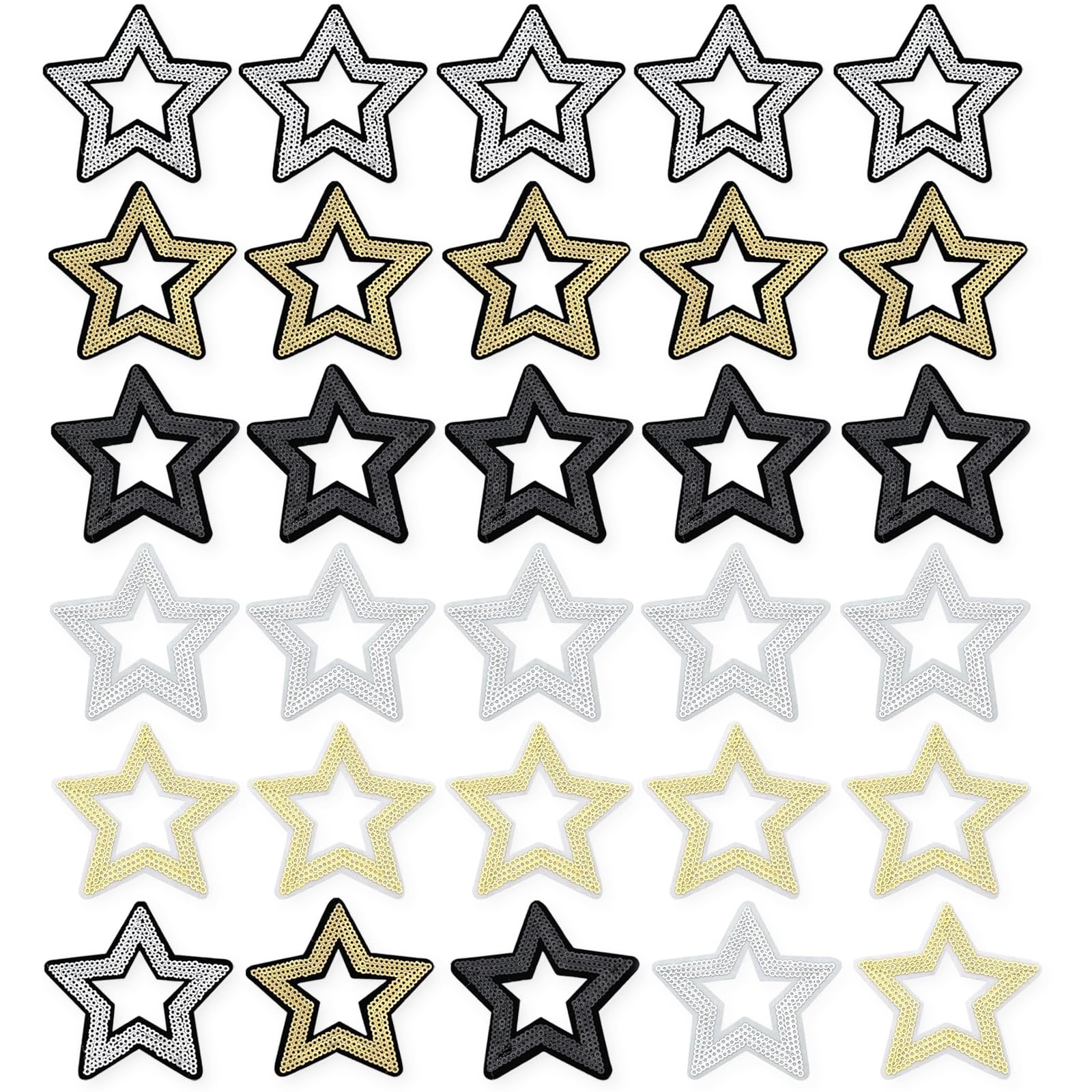 12PCS Sequin Heart Iron on Patches, Love Heart Theme Glitter Embroidered Applique Patches, Valentine's Day Sequin Embroidery Patches for Clothes Backpack Jean Hat Bag DIY Sewing Craft Decoration