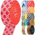Nylon Webbing 1.5 Inch Patterned Webbing Strap High Strength Nylon Strap for Bags Indoor Outdoor Gear Crafting DIY Repairing Belt Camping Hiking Sports