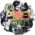 13PCS Black Cat Iron On Patches Aesthetic Meme Style Kitten Patches Funny Cute Cat Embroidery Appliques for Clothing Denim Jackets Jeans Backpacks Trucker Hats Phone Case DIY Crafts Gifts